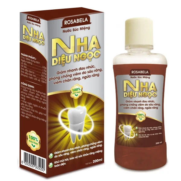 Nước súc miệng Nha Diệu Ngọc 200ml