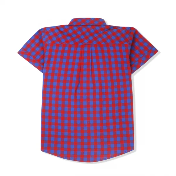 Áo vải bé trai tay ngắn Laluna B126054