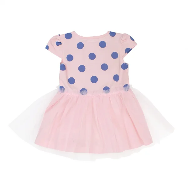 Đầm thun bé gái Concung G037018 Hồng