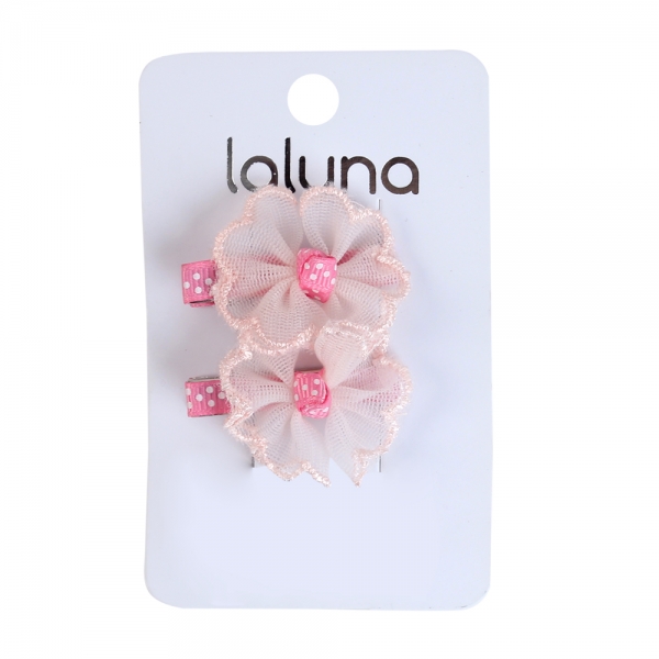 Cặp kẹp Laluna A017014 (Hồng)