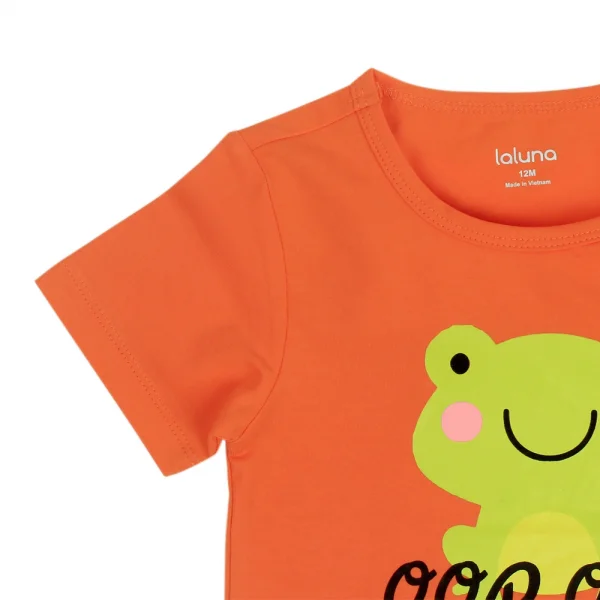 Áo thun bé trai tay ngắn Laluna B017017