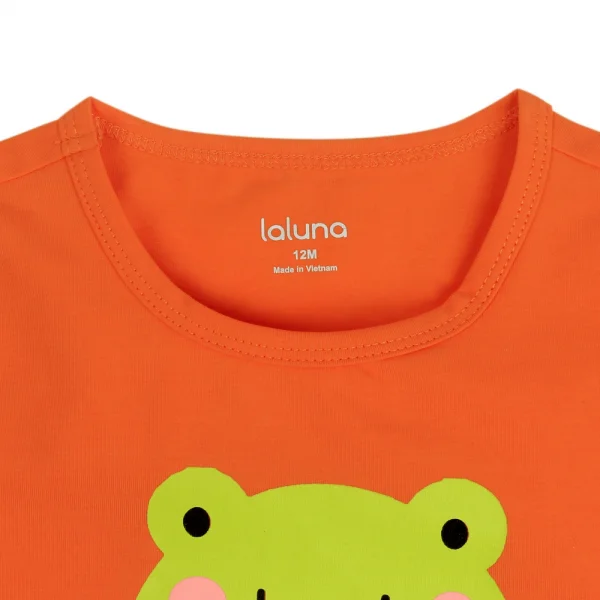 Áo thun bé trai tay ngắn Laluna B017017