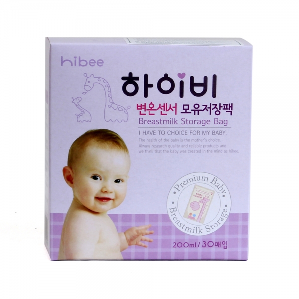 Túi trữ sữa cảm ứng nhiệt Hàn Quốc HB-30 (30 túi)