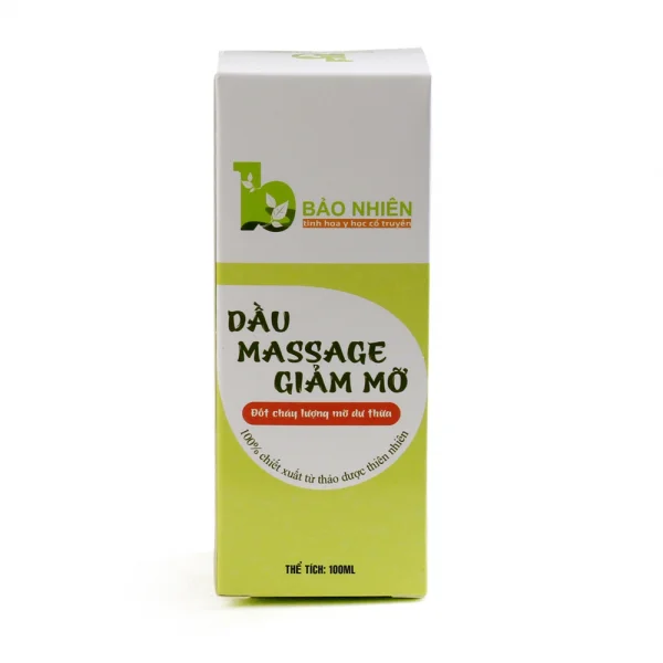 Dầu massage tan mỡ Bảo Nhiên