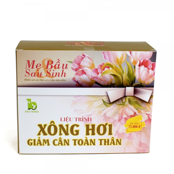 Bộ xông hơi giảm cân toàn thân sau sinh Bảo Nhiên