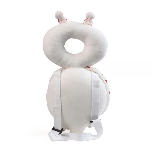 Gối đỡ bảo vệ đầu, lưng cho bé đom đóm chấm bi đỏ