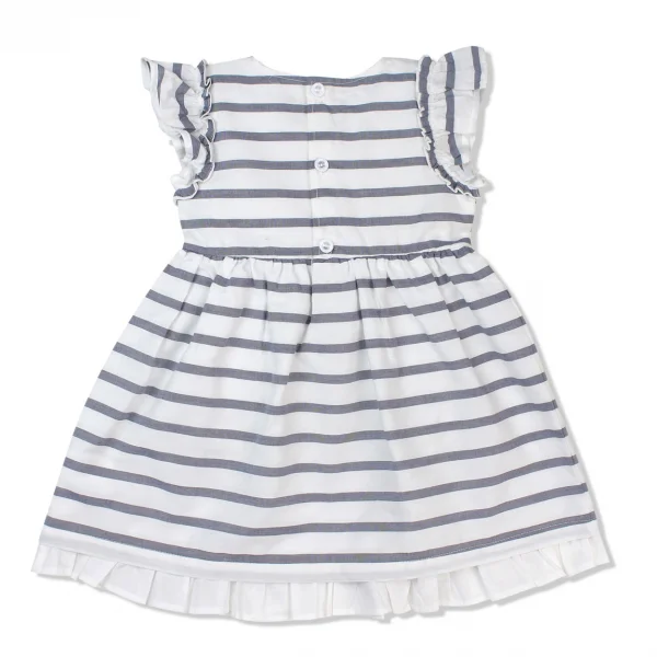 Đầm vải bé gái Concung G047033 Xám