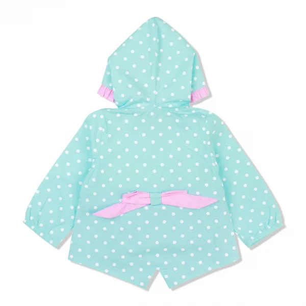 Áo khoác thun bé gái Concung G047034 Xanh