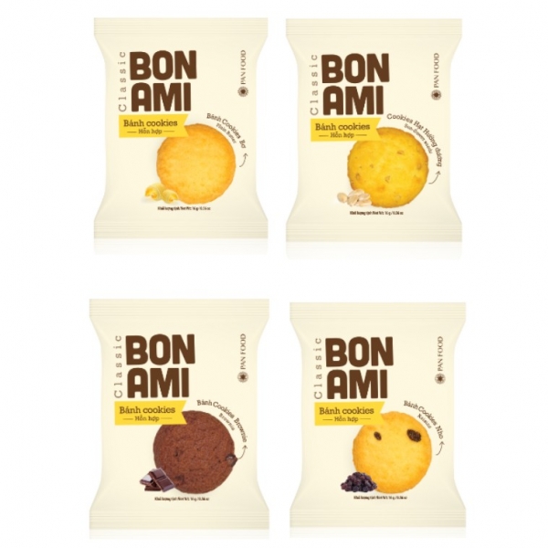 Bánh Cookies hỗn hợp Bon Ami 448g Pan Food