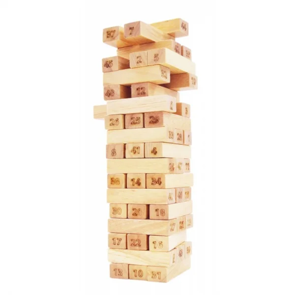 Đồ chơi sáng tạo gỗ Tottosi hình tháp số 48 thanh