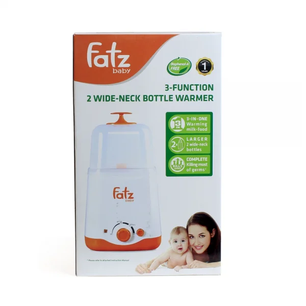 Máy hâm sữa tiệt trùng đa năng 2 bình Fatzbaby FB3011SL