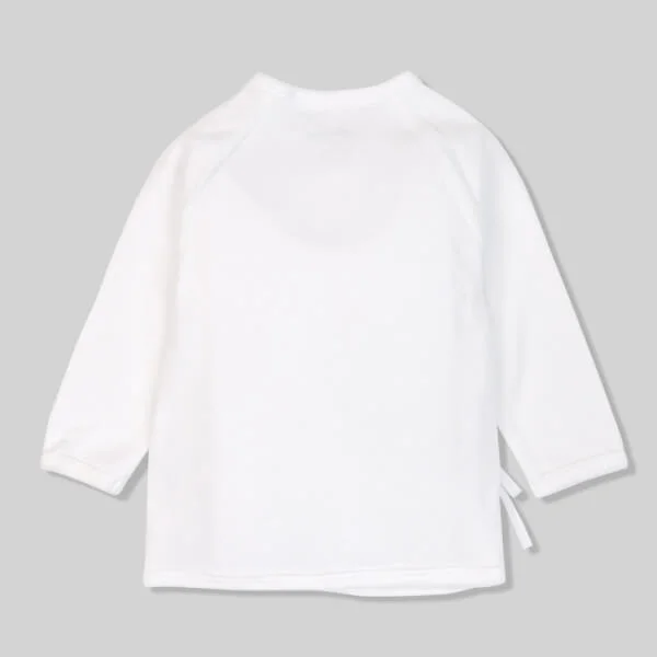 Set 2 Áo sơ sinh cột dây tay dài Concung CR Trắng