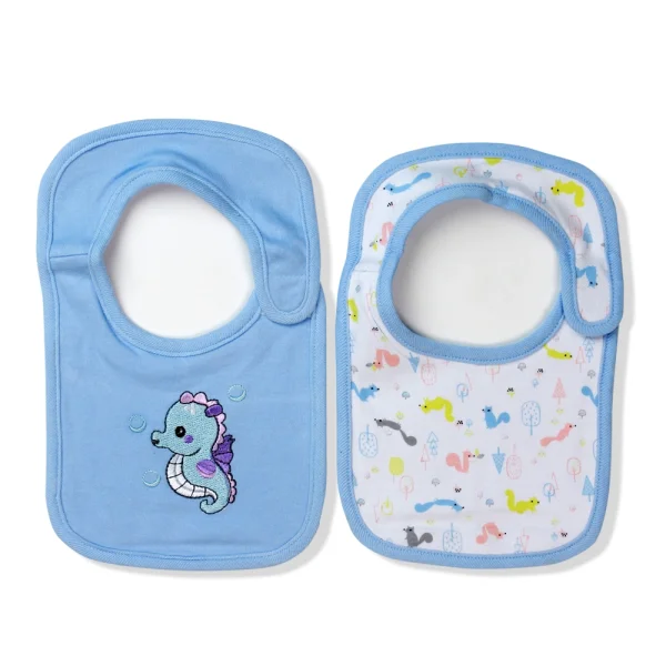 Yếm sơ sinh dán 2 cái Laluna