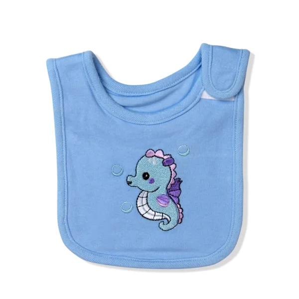 Yếm sơ sinh dán 2 cái Laluna