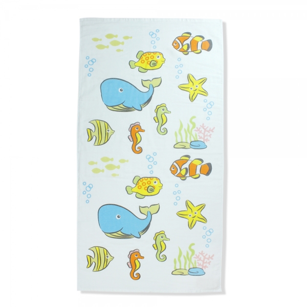 Khăn tắm Mollis cho bé BM5A 60x120cm Xanh