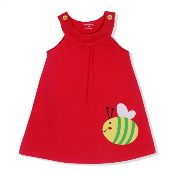 Bộ thun bé gái ngắn Concung G067003 Hồng