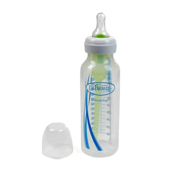 Combo 2 Bình sữa Dr Brown's Options nhựa PP BPA Free cổ hẹp 250ml