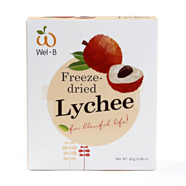 Vải thiều Thái sấy lạnh Wel-B, 25g