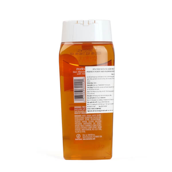 Sữa tắm ngừa mụn và giảm sưng đỏ Perfect Purity 354ml