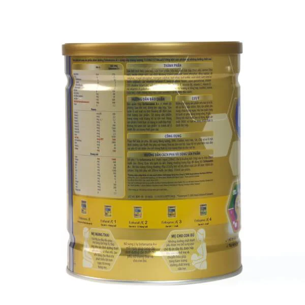 Enfamama A + Vanilla 360 độ Brain Plus, 900g