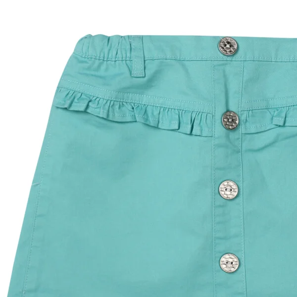 Chân váy kaki bé gái CF G048017 Xanh