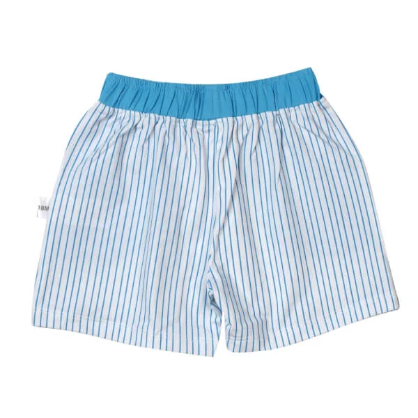 Bộ thun bé trai ngắn CF B048010 Xanh