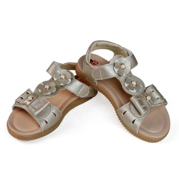 Sandal bé gái CF A068001 Ánh kim
