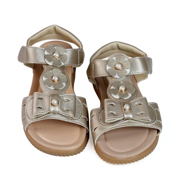 Sandal bé gái CF A068001 Ánh kim