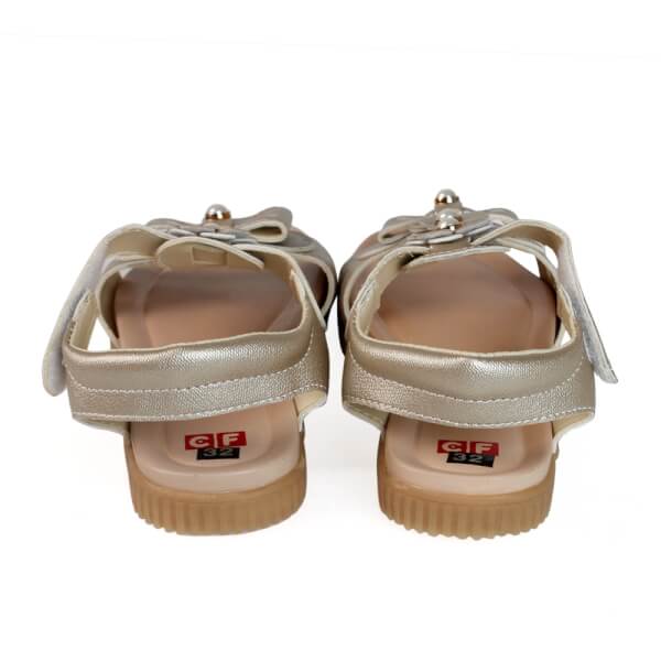 Sandal bé gái CF A068001 Ánh kim