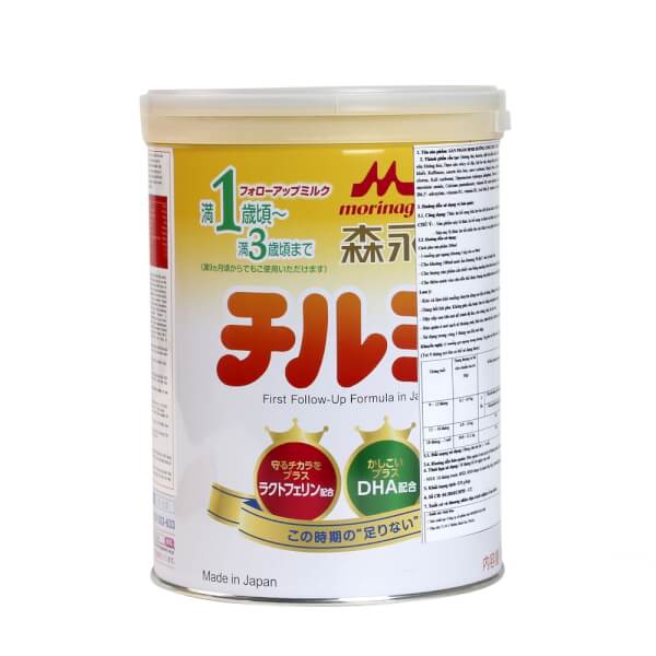 Sữa bột Morinaga Chilmil số 2, 1-3 tuổi, 820g Nhật Bản