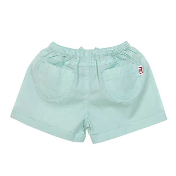 Quần kaki bé gái ngắn CF G058021 Xanh