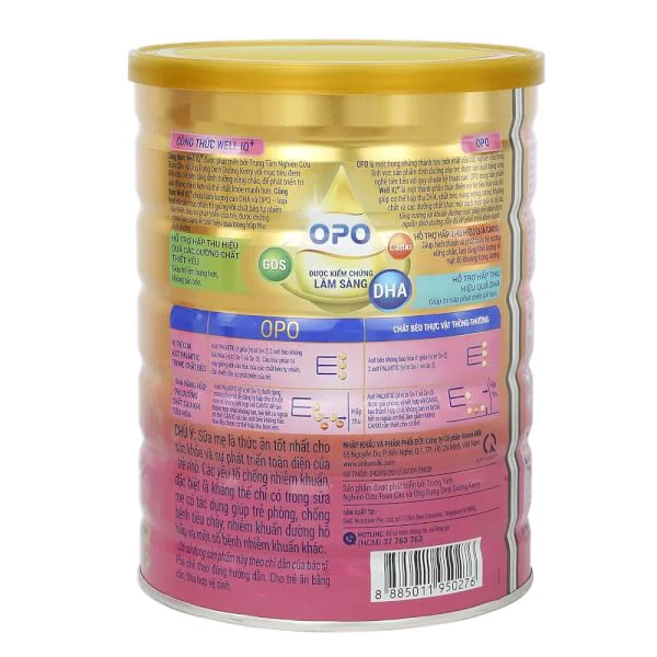 Sữa bột Anka Well IQ+ Step 2, 900g