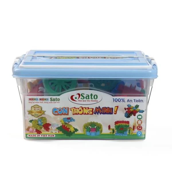Hộp lắp ráp Con Thông Minh 68pcs SATO14 (SATO)