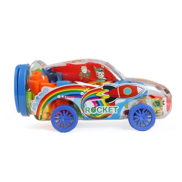 Lắp ráp bao bì Siêu Xe Rocket 38pcs SATO84 SATO