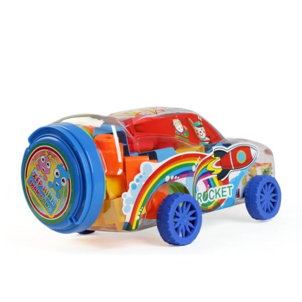 Lắp ráp bao bì Siêu Xe Rocket 38pcs SATO84 SATO