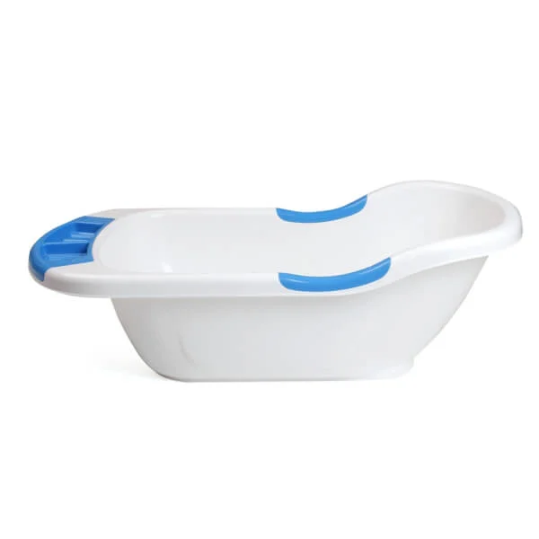 Thau tắm Autoru Trắng viền Xanh - AUBBN01-WB