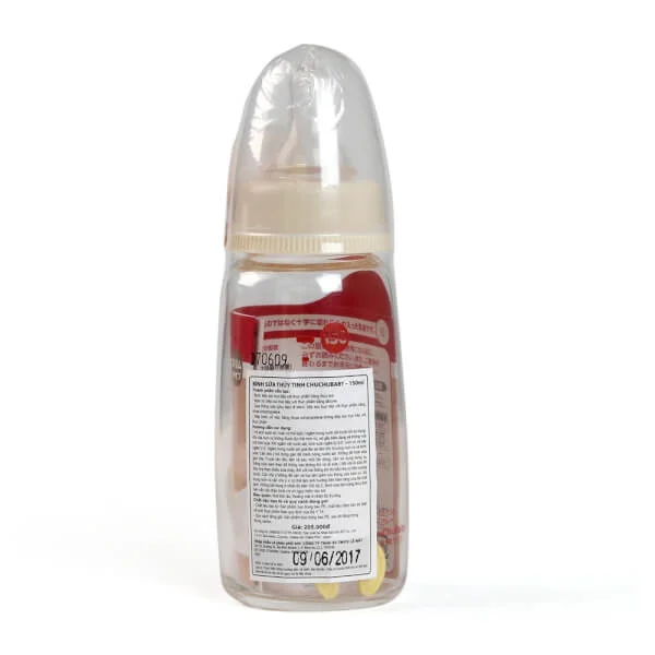 Bình sữa thủy tinh ChuchuBaby 150 ml