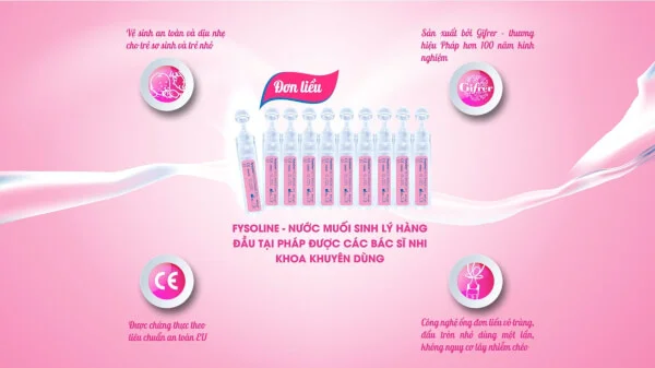 Nước muối sinh lý Fysoline