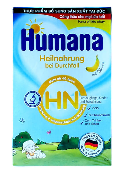 Thực phẩm bổ sung Humana HN (Rối loạn tiêu hóa) 300g