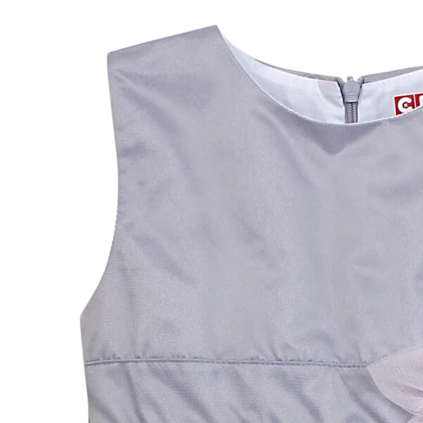 Đầm vải voan bé gái CF G068021 Xám