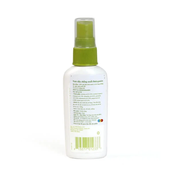 Tinh dầu chống muỗi Babyganics 59ml
