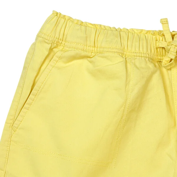 Quần kaki bé gái ngắn CF G058020 Vàng