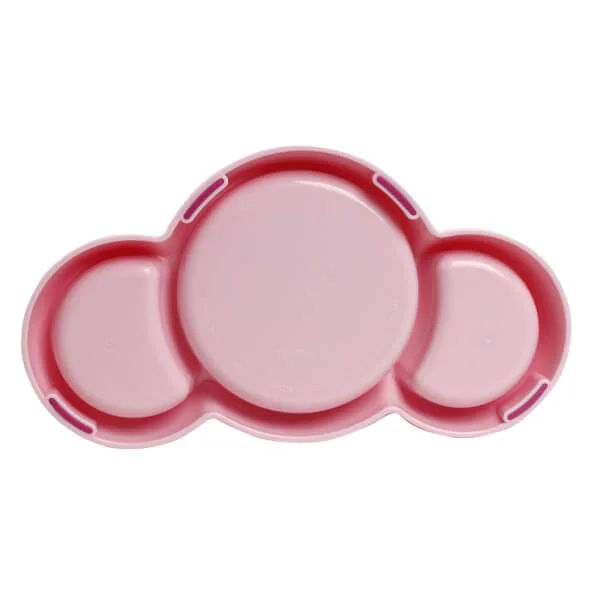 Khay tập ăn cho bé Edison Pororo (màu hồng)