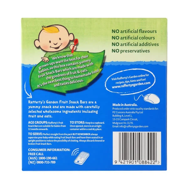 Thanh Bánh Việt quất, Chuối và Táo Rafferty