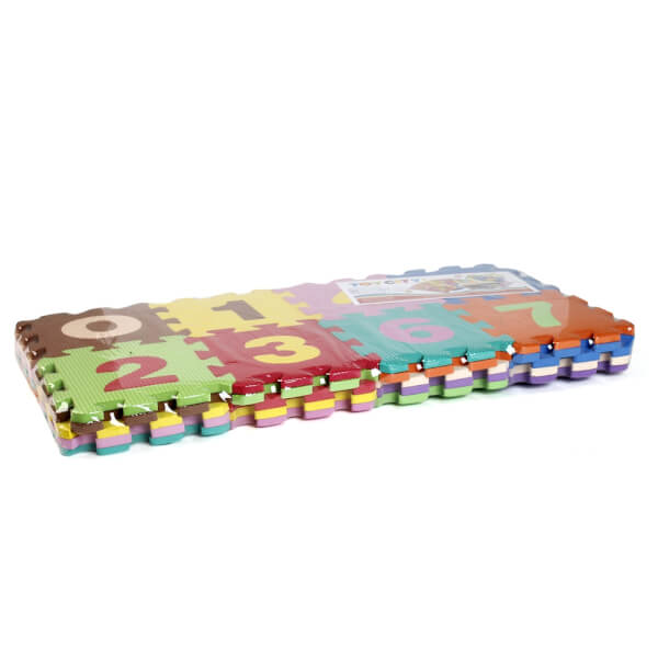 Thảm xốp cao cấp mini chữ số (15x15cm, 40 miếng)