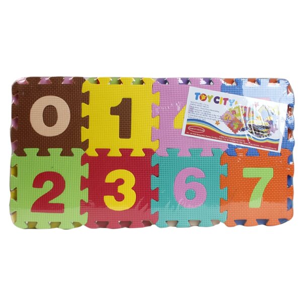Thảm xốp cao cấp mini chữ số (15x15cm, 40 miếng)