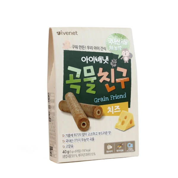 Bánh xốp cuộn Ivenet vị phô mai 40g