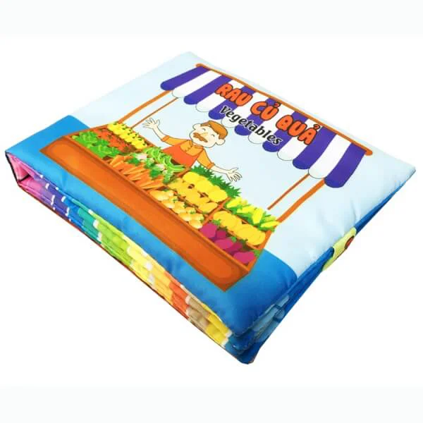 Sách vải chủ đề Rau Củ Quả