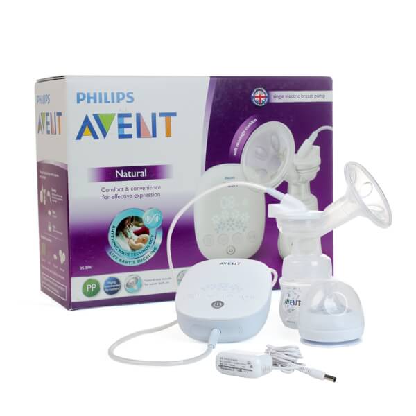 Combo 1 Máy hút sữa điện đơn Philips Avent SCF301/01 & 1 Balo đa năng cho mẹ bỉm sữa - màu xanh M37662