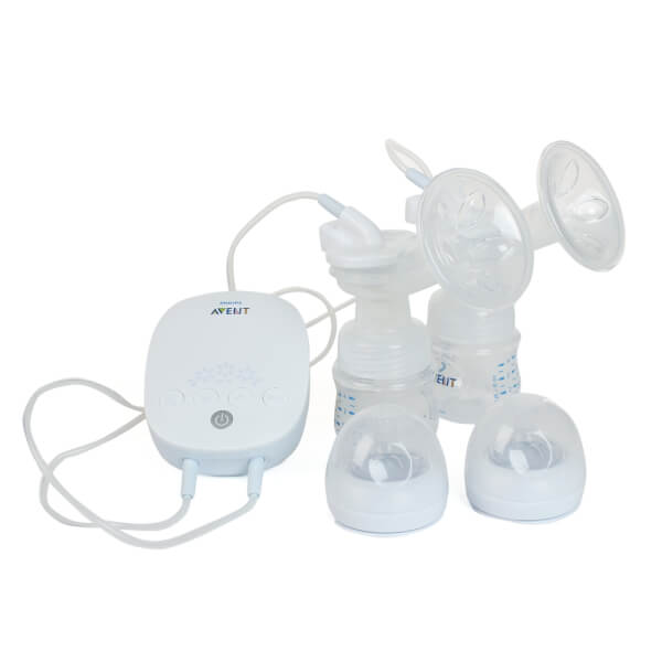 Combo 1 Máy hút sữa điện đôi Philips Avent SCF303/01 và 1 Túi cho mẹ Bellotte Y20010B (đen)